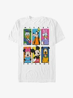 Disney Mickey Mouse & Friends Character Banners Extra Soft T-Shirt