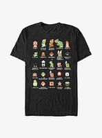 Nintendo Pixel Cast Extra Soft T-Shirt