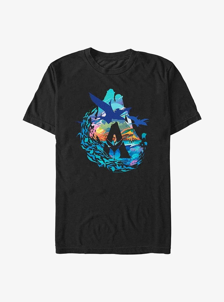 Avatar: The Way of Water Scenic Flyby Extra Soft T-Shirt