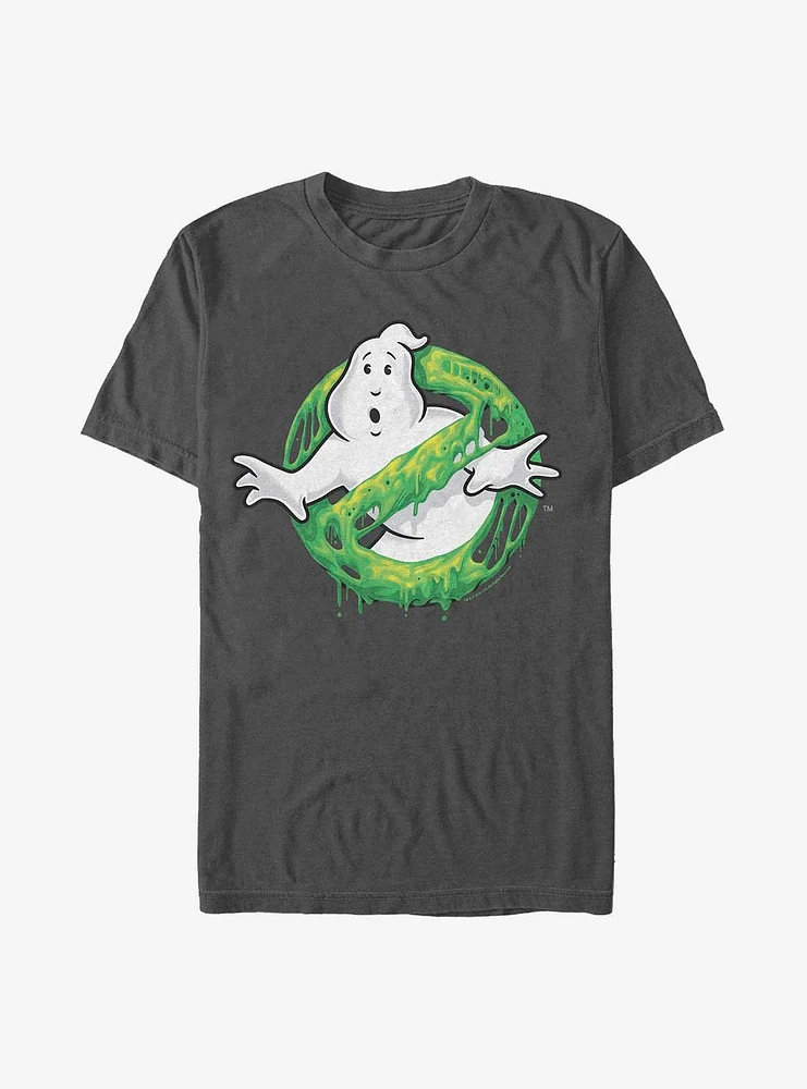 Ghostbusters Green Slime Logo Extra Soft T-Shirt