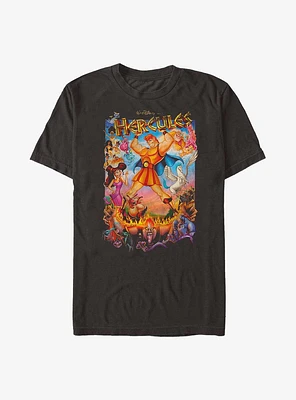Disney Hercules Movie Poster Extra Soft T-Shirt