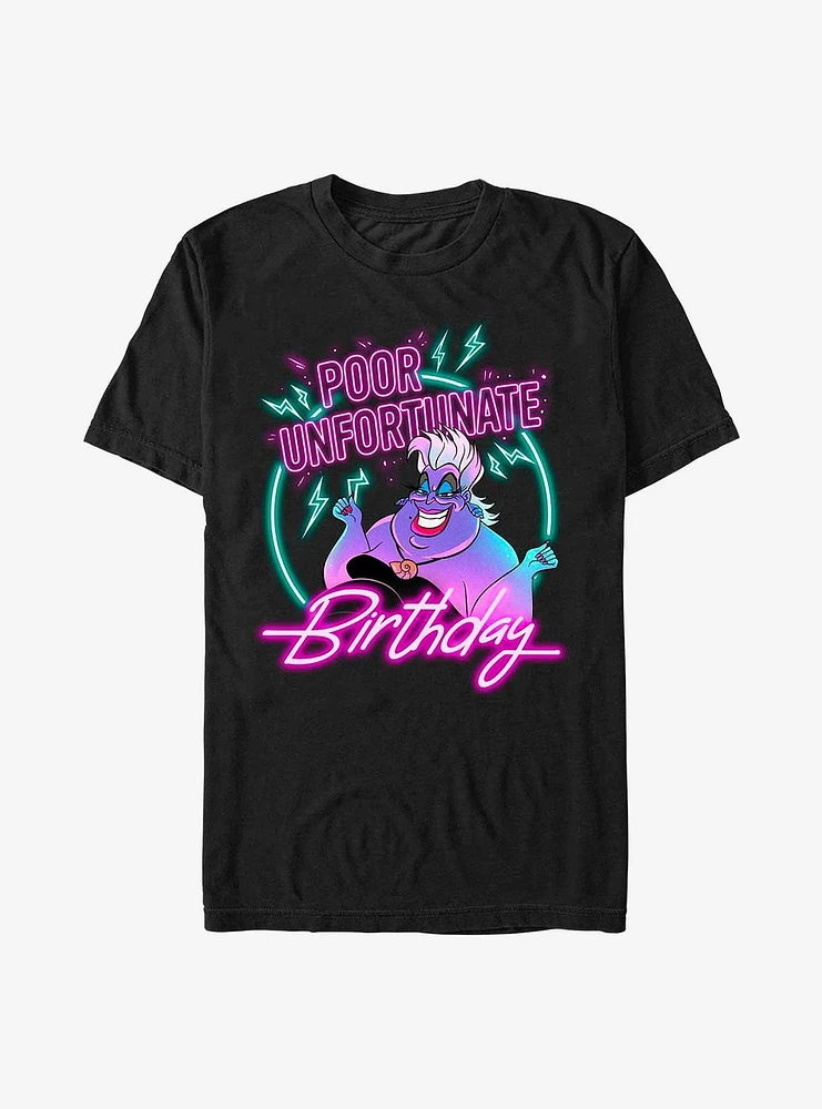 Disney The Little Mermaid Ursula Poor Unfortunate Birthday Extra Soft T-Shirt