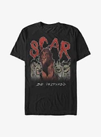 Disney the Lion King Scar and Hyenas Extra Soft T-Shirt
