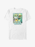 Star Wars The Mandalorian Bright Boba Baby Extra Soft T-Shirt