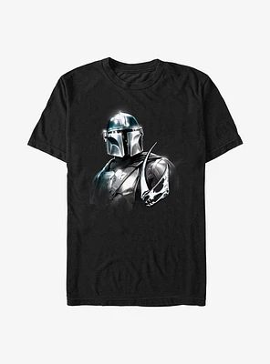 Star Wars The Mandalorian Mando Pose Extra Soft T-Shirt