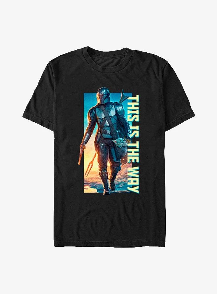 Star Wars The Mandalorian This Is Way Poster Extra Soft T-Shirt