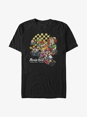 Nintendo Mario Let's Go Karting Extra Soft T-Shirt