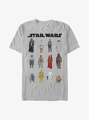 Star Wars Action Figures Extra Soft T-Shirt