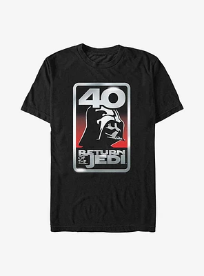 Star Wars Vader Fortieth Logo Extra Soft T-Shirt
