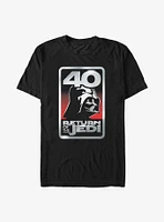 Star Wars Vader Fortieth Logo Extra Soft T-Shirt