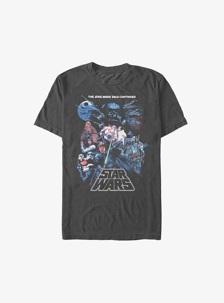 Star Wars Saga Group Extra Soft T-Shirt