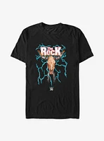 WWE The Rock Bull Skull Extra Soft T-Shirt