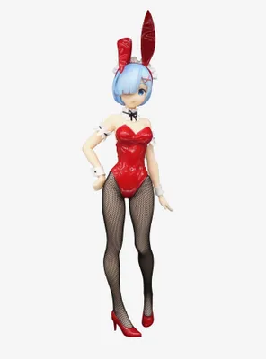 FuRyu Re:Zero Starting Life in Another World BiCute Bunnies Rem Figure (Red Color Ver.)