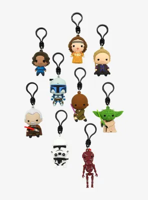 Star Wars Episode II Attack of the Clones Characters Blind Bag Figural Bag Clip