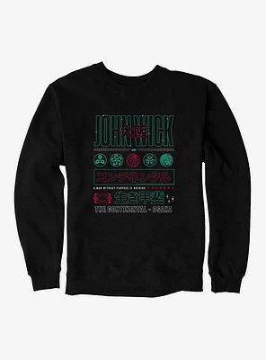 John Wick Continental Assassin Sweatshirt