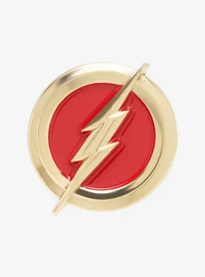 DC Comics The Flash Logo Enamel Pin