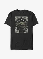 Star Wars The Mandalorian Child Card Big & Tall T-Shirt