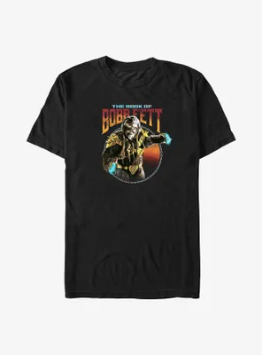 Star Wars The Book of Boba Fett Krrsantan Punch Badge Big & Tall T-Shirt