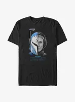 Star Wars The Mandalorian Bo-Katan Helmet Split Big & Tall T-Shirt