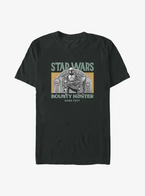 Star Wars The Mandalorian Boba Throne Big & Tall T-Shirt
