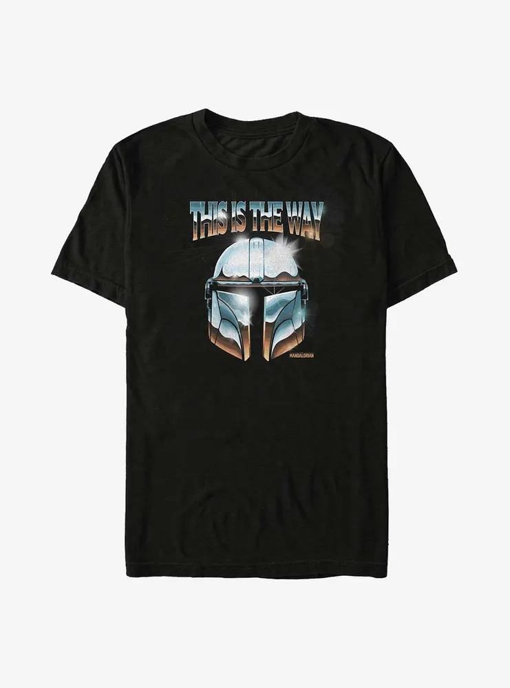 Star Wars The Mandalorian Chrome Dome Big & Tall T-Shirt