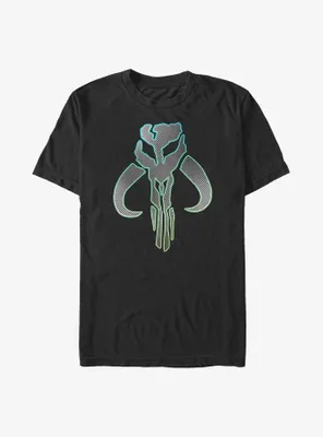 Star Wars The Mandalorian Chrome Krybes Sigil Big & Tall T-Shirt