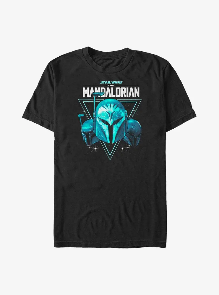 Star Wars The Mandalorian Galactic Helmets Big & Tall T-Shirt