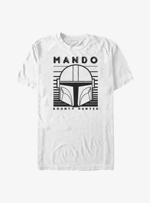 Star Wars The Mandalorian Mando Bounty Hunter Big & Tall T-Shirt