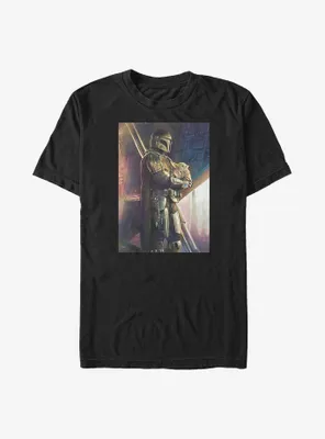 Star Wars The Mandalorian A New Bond Poster Big & Tall T-Shirt