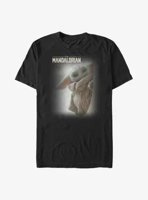 Star Wars The Mandalorian Peek-A-Boo Grogu Poster Big & Tall T-Shirt