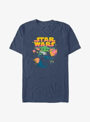 Star Wars the Mandalorian Child of Galaxy Big & Tall T-Shirt