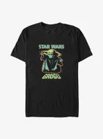 Star Wars The Mandalorian Grogu Outline Big & Tall T-Shirt