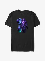 Star Wars The Mandalorian Mando Glitch Big & Tall T-Shirt