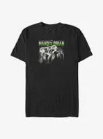 Star Wars The Mandalorian Mando Lineup Big & Tall T-Shirt