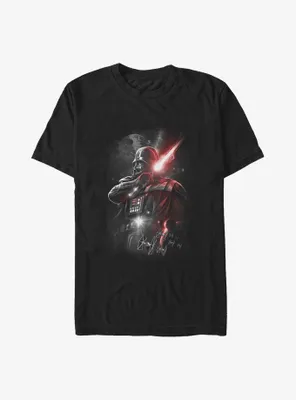 Star Wars Darth Vader Dark Lord Poster Big & Tall T-Shirt