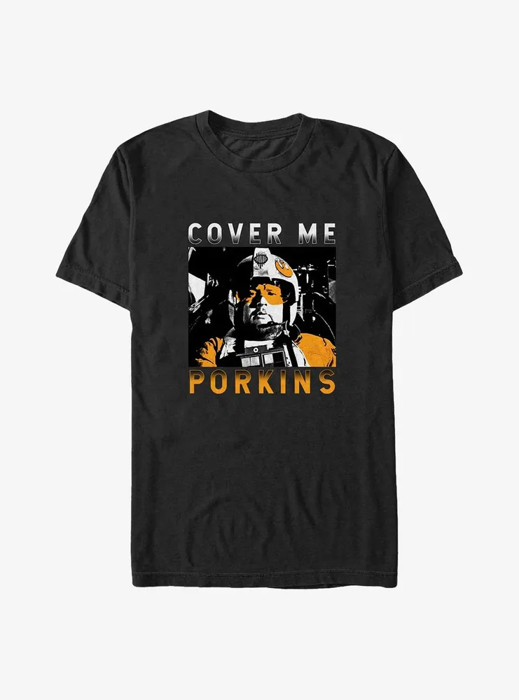 Star Wars Cover Me Porkins Big & Tall T-Shirt