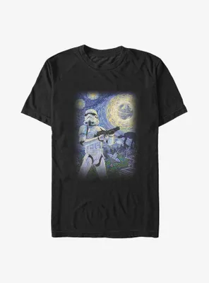 Star Wars Starry Night Trooper Big & Tall T-Shirt