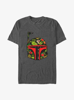 Star Wars Tropical Boba Helmet Big & Tall T-Shirt