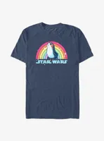 Star Wars: Episode VIII - The Last Jedi Porg Rainbow Big & Tall T-Shirt