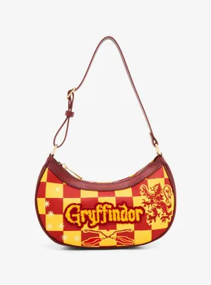 Fred Segal Harry Potter Gryffindor Checkered Crossbody Bag