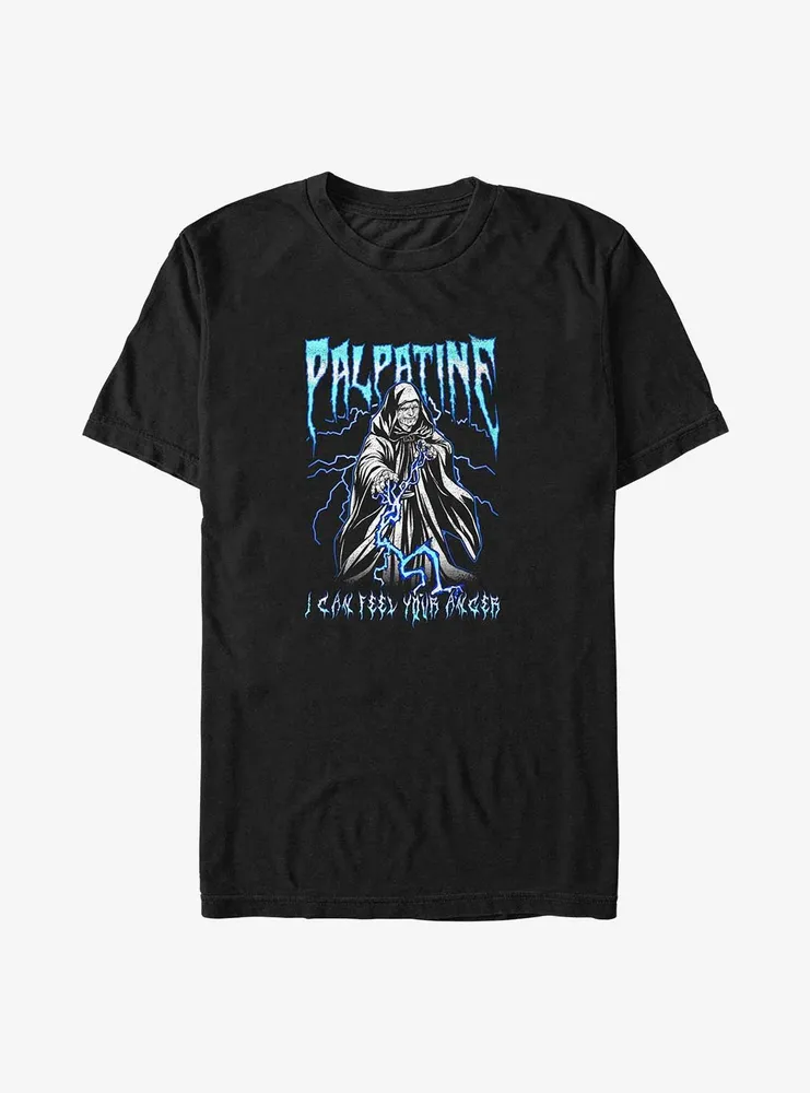 Star Wars Metal Palpatine Big & Tall T-Shirt