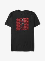 Marvel Ant-Man and the Wasp: Quantumania Text Wall Big & Tall T-Shirt