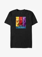 Marvel Ant-Man and the Wasp: Quantumania Hero Trio Big & Tall T-Shirt