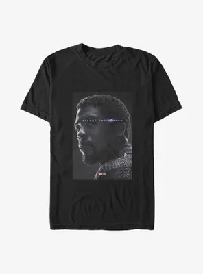 Marvel Black Panther T'Challa Avenge The Fallen Poster Big & Tall T-Shirt