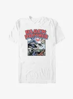 Marvel Black Panther Battle Sequence Panels Big & Tall T-Shirt