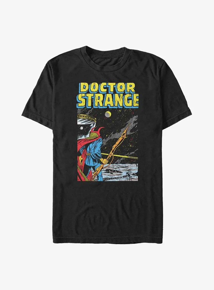 Marvel Doctor Strange the Multiverse of Madness Into Space Poster Big & Tall T-Shirt