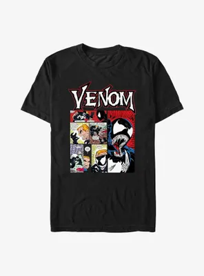 Marvel Venom Comic Panel Big & Tall T-Shirt