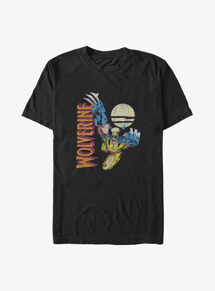 Marvel Wolverine Moonlit Stroll Big & Tall T-Shirt