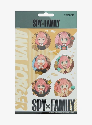 Spy x Family Anya Forger Portrait Sticker Sheet