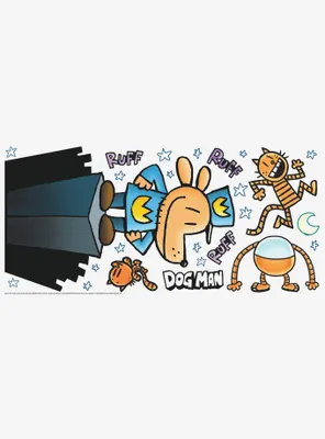 Dog Man Giant Peel & Stick Wall Decals